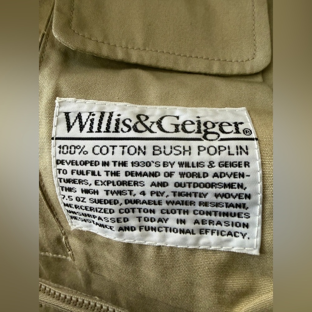 NWT ‎ Willis&Gieger fishing/hunting/photography vest sz L - Picture 5 of 14